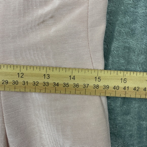 SCOTT McCLINTOCK midi dress 10 tag Pink Pearl Buttons lace cocktail tea wedding - Picture 12 of 14